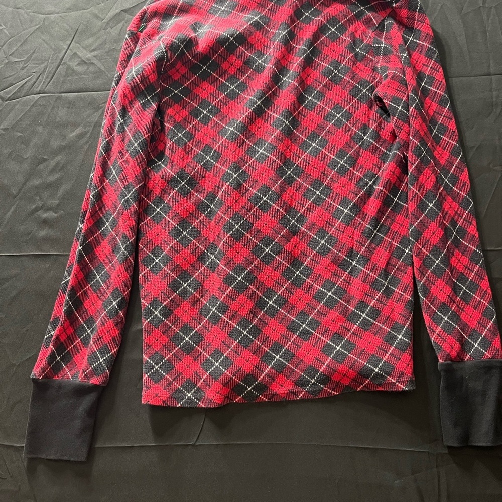 Victoria's Secret red and black plaid pajamas set medium women’s - Picture 3 of 7